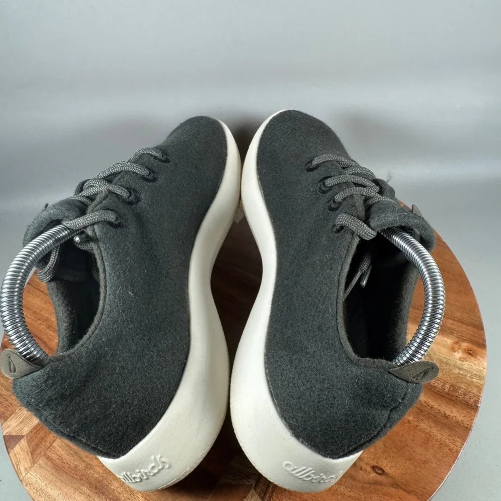 Allbirds Womens Wool Runners Charcoal Grey Low Top Sneakers Size 10 W10 NV1